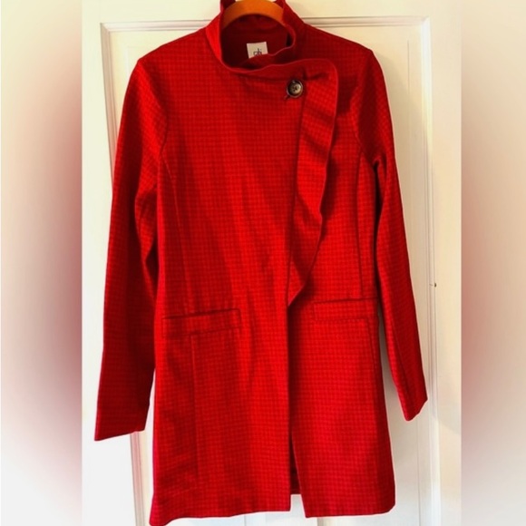 CAbi #3546 Celebration Jacket Red Square...XS - Picture 5 of 7
